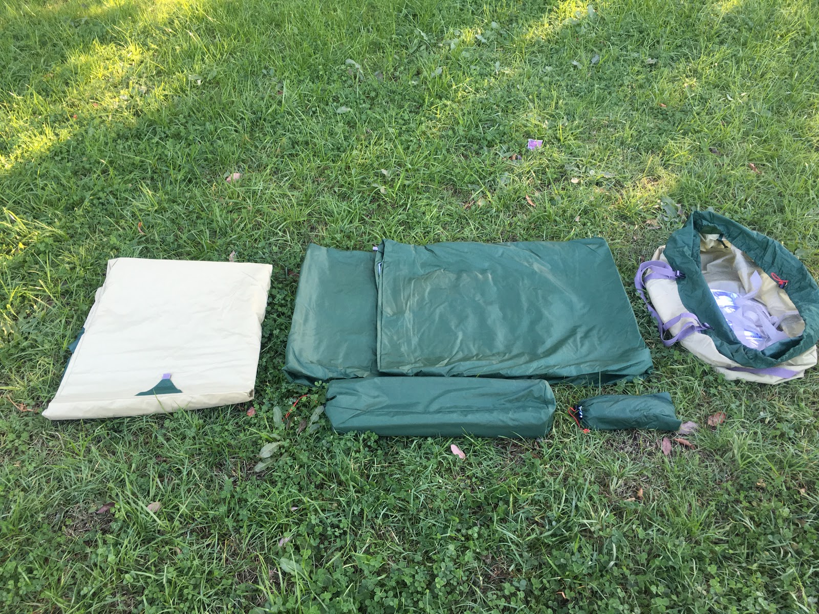 全てはカタチから テンマク グランドハット４試し張り