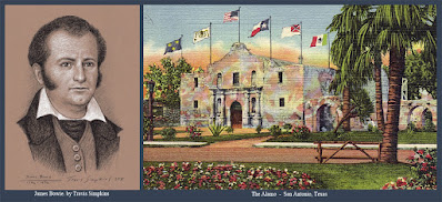 James Bowie. American Pioneer and Freemason. The Alamo. Texas. by Travis Simpkins