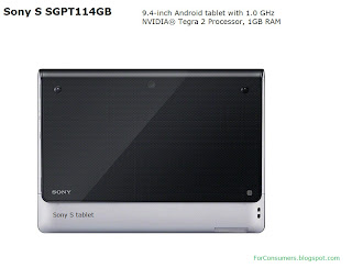 Sony S tablet back