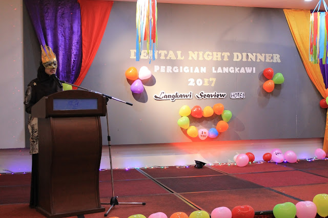 Dental Night Dinner Pergigian Langkawi 2017 di Hotel Seaview, Langkawi