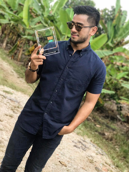 Gambar dan Biodata Redza Rosli  Viral Cinta