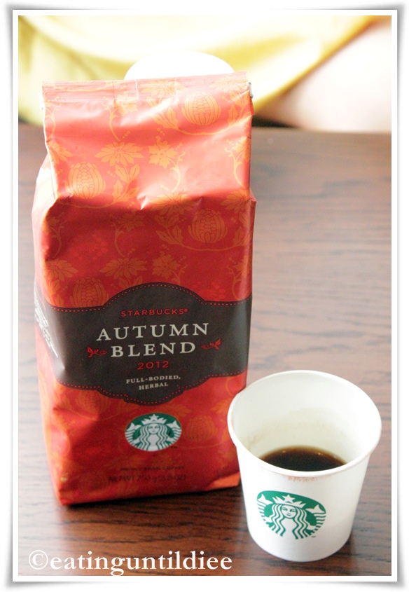 starbucks autumn blend
