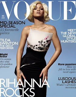 PICTURES: Rihanna On Vogue Magazine October Edition 1