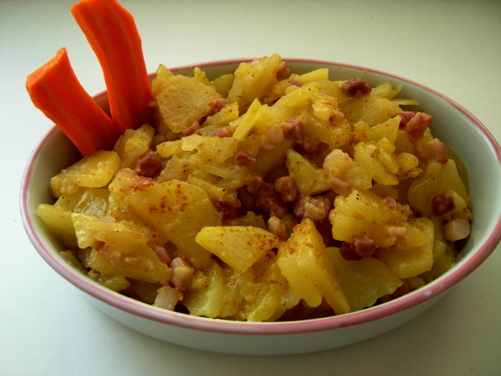 Sweets and city ^_^ Patate e pancetta in padella