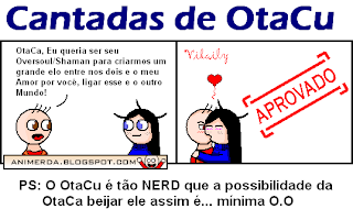 Mensagens da Net: Facebook e Orkut Cantadas