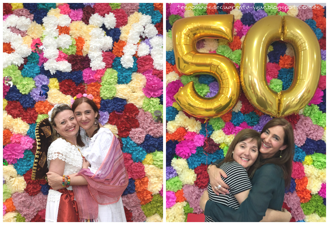 pulmón misericordia ala Tengo más de 40...y qué?: Photocall mexicano para dos cumpleaños