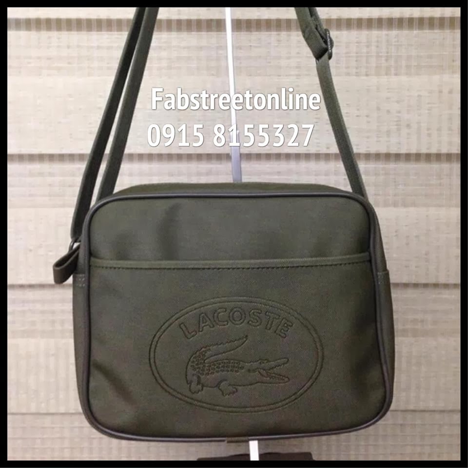 Lacoste Classic Sling Embossed Bags