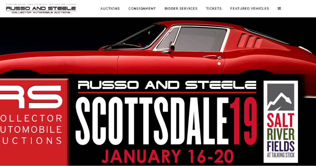 Russo and Steele 2020, Classic Car Auction RUSSO AND STEELE 2019