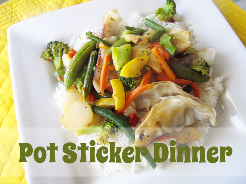 Lovely Little Snippets Simple Pot Sticker Dinner