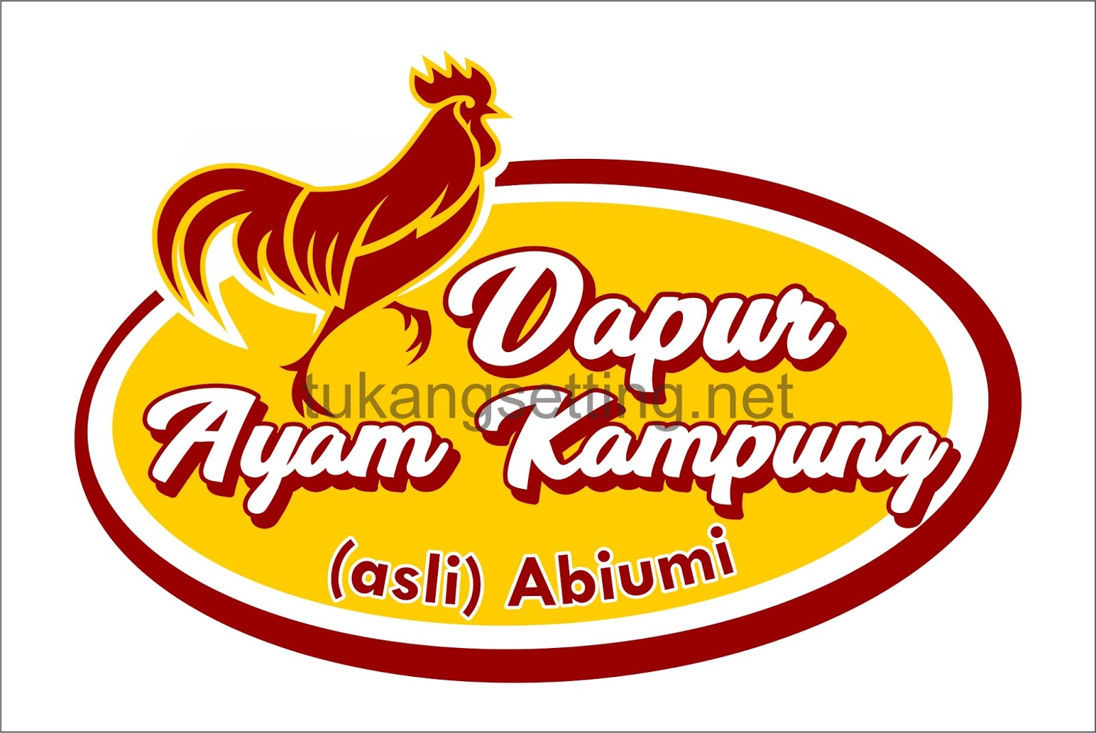 Logo Dapur Ayam Kampung Jasa Desain Grafis Indonesia