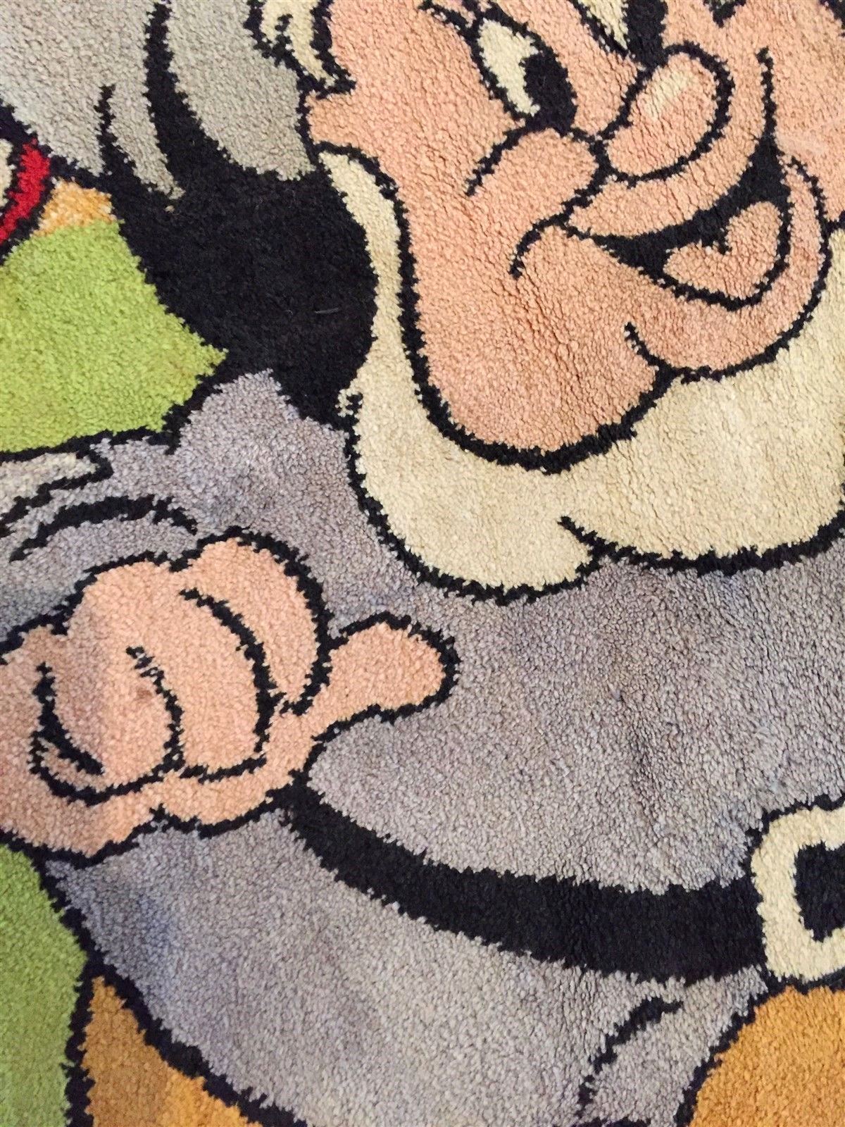 Filmic Light Snow White Archive 1960s Disney Character Rug