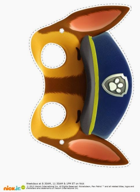 Paw Patrol Masken Zum Ausdrucken Kostenlos Malvorlagen And Coloring