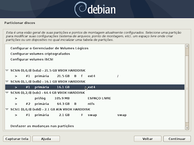 Debian Buster - Instalação limpa - Dicas Linux e Windows