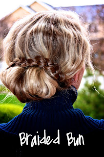 Twist Me Pretty's Abby Smith provides a detailed guide on how to create this gorgeous hairstyle, in her book The Ultimate Hairstyle Handbook. Braided Bun 