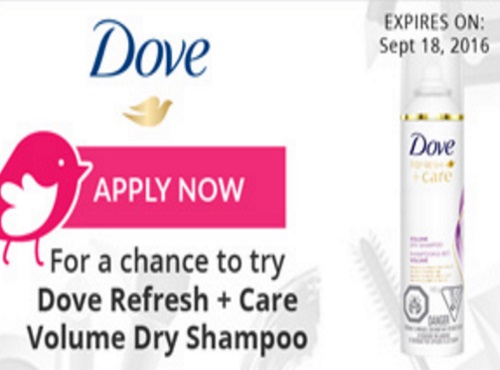 Chickadvisor Dove Refresh + Care Volume Dry Shampoo Campaign Chickadvisor Dove Refresh + Care Volume Dry Shampoo Campaign