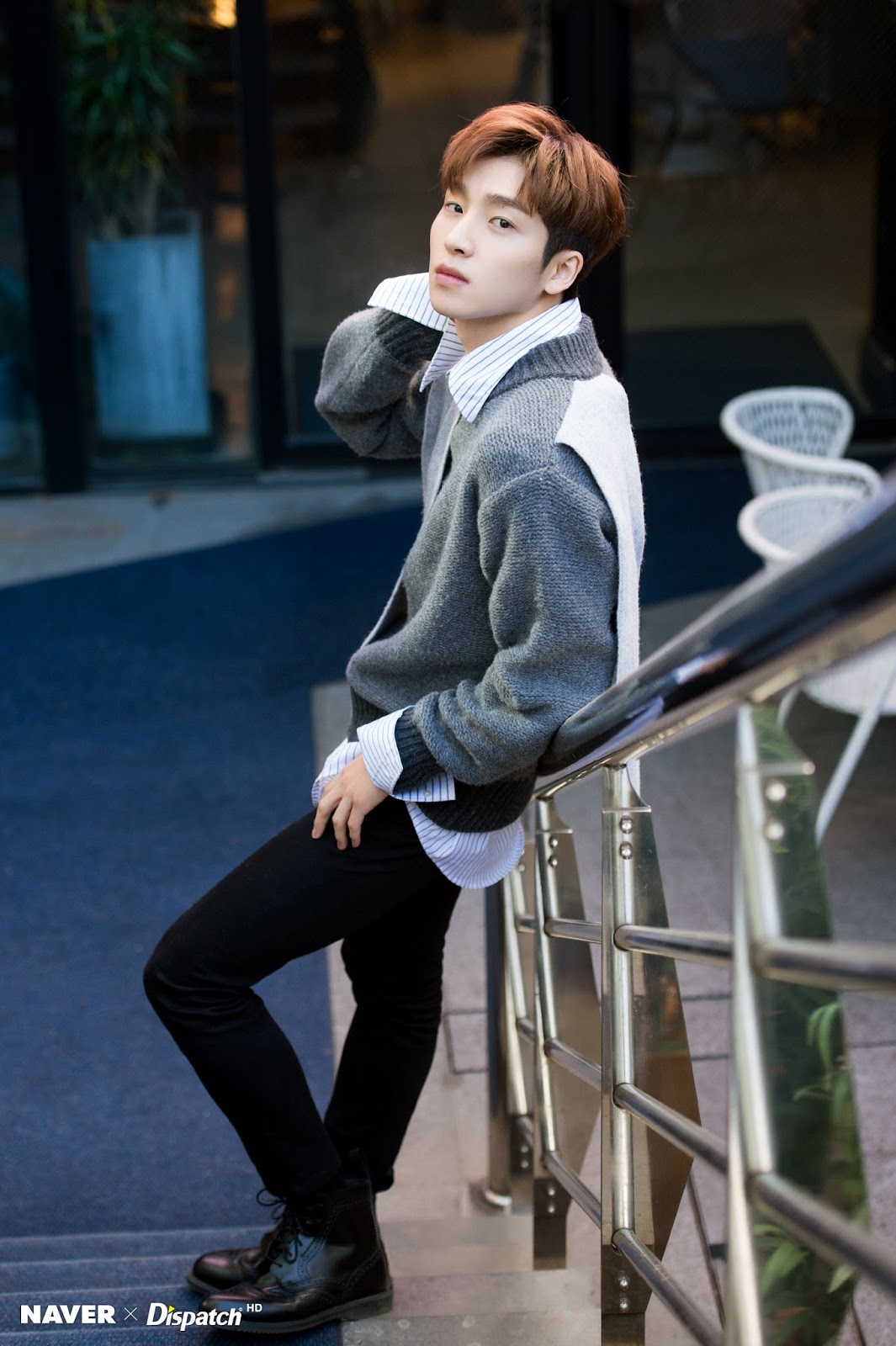 Devilspacezhip: [HD PHOTO] 171227 The Boyz Sang Yeon at 2017 Year-end Party