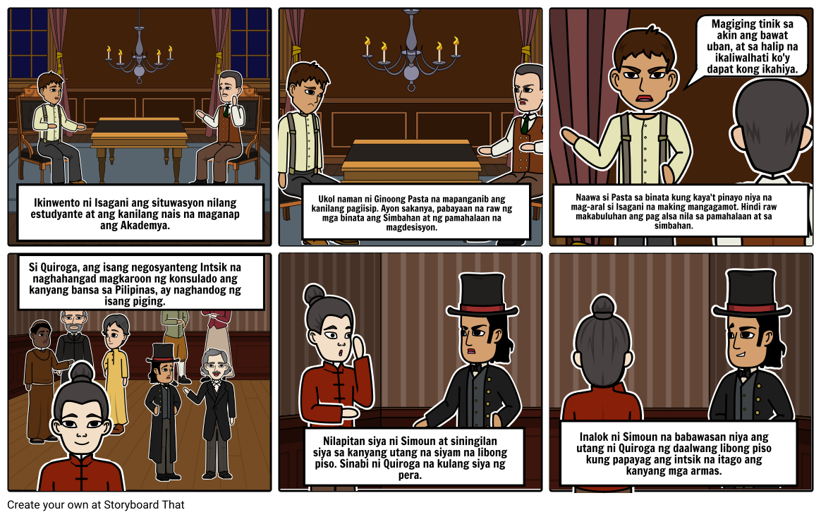 Tauhan Ng El Filibusterismo Kabanata 3 In 11 Pages Powerpoint - Mobile