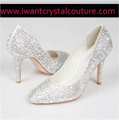 Designer Luxury Swarovski Crystal Bridal Wedding Shoes & Accessories Online Shop
