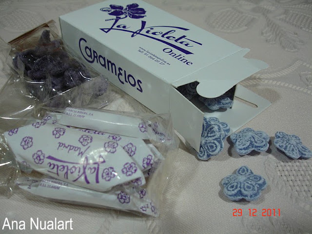  ENSALADA DE BONITO CON VINAGRETA DE TURRÓN AL P.X. / MOUSSE DE VIOLETAS 
