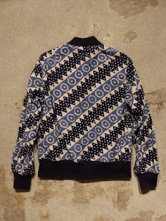 FWK by Engineered Garments "Aviator Jacket in Lt.Blue Batik Diagonal St."