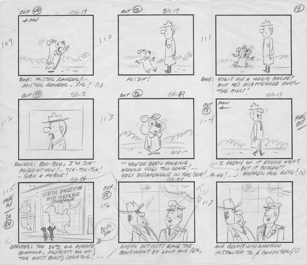 Yowp Genial Genie Storyboard