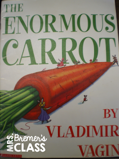 Art activity to go with ENORMOUS themed books like The Enormous Turnip