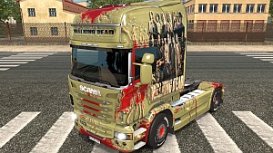 The Walking Dead Scania R skin The Walking Dead Scania R skin