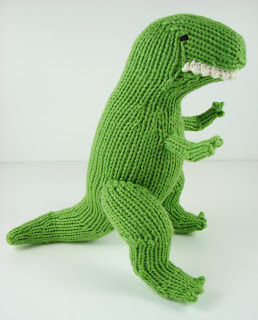 knit, dinosaur, t rex