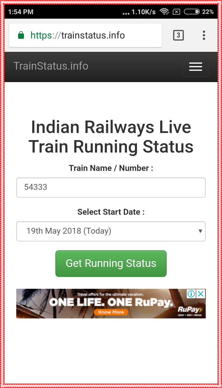 (Live Train Status) Live Train Running Status Kaise Check