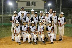 Tournament Champions - San Marcos 12U Sultans of Swat, May 2011