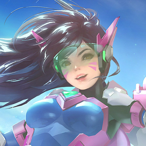 Overwatch D.VA Art Wallpaper Engine