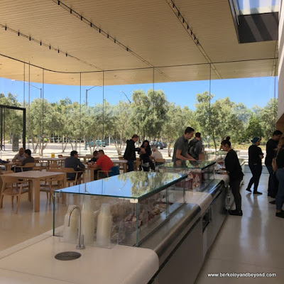 cafe at Apple Park Visitor Center in Cupertino, California