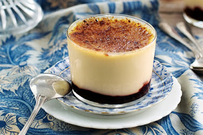 Cherry compote & brandy custard creme brulee desserts recipes Cherry compote & brandy custard creme brulee desserts recipes
