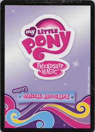 My Little Pony Andrea Libman - Pinkie Pie & Fluttershy Series 3 Trading Card