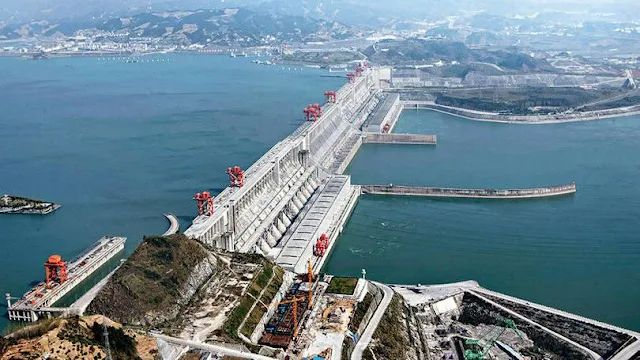 Hidroelétrica Três Gargantas na China