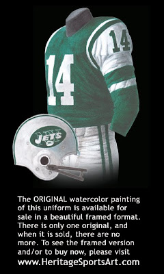 New York Jets 1965 uniform