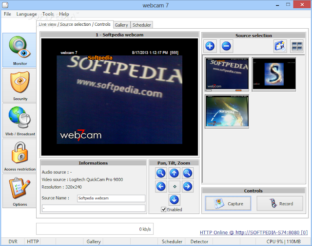 تحميل برنامج الويب كام للكمبيوتر Webcam 7 Pro 1.4