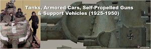Tanks, Armored Cars, Self-Propelled Guns & Support Vehicles (1925-1950)