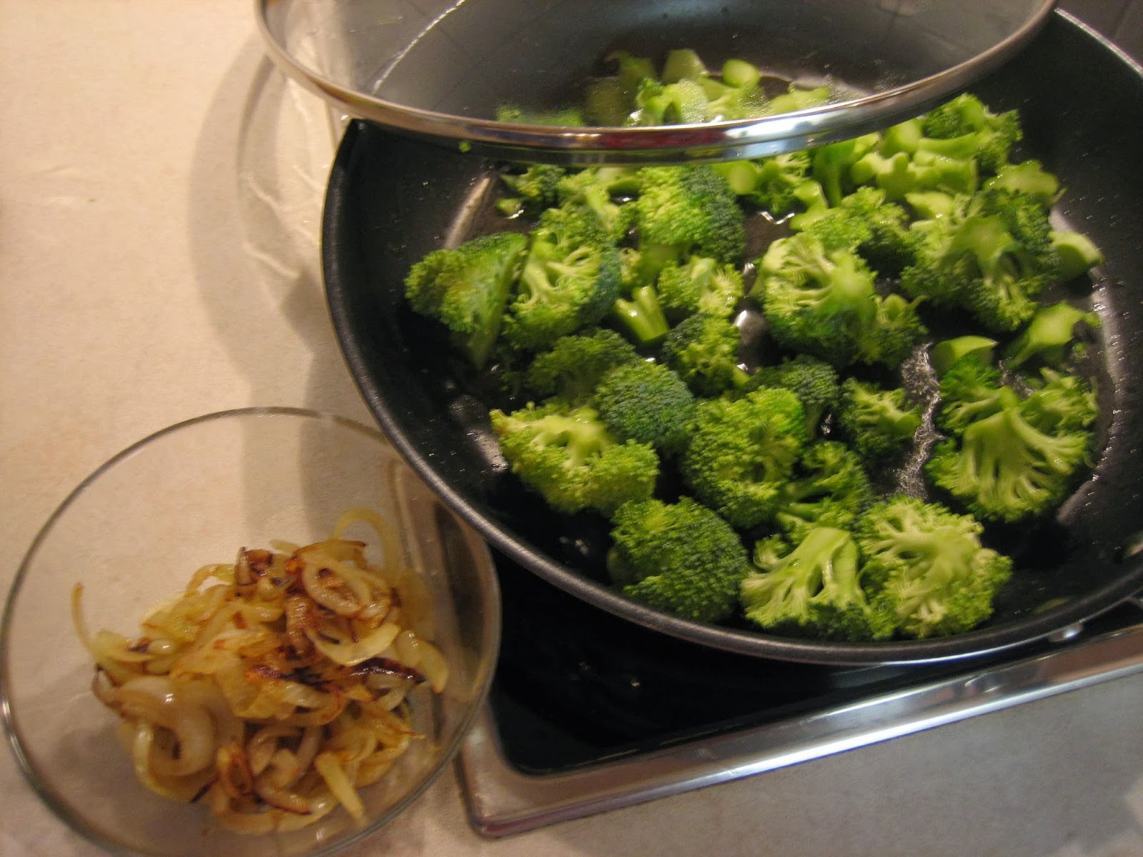 vegetarisch.alltagstauglich.gut: Pilz-Broccoli-Pfanne mit Gerstengraupen