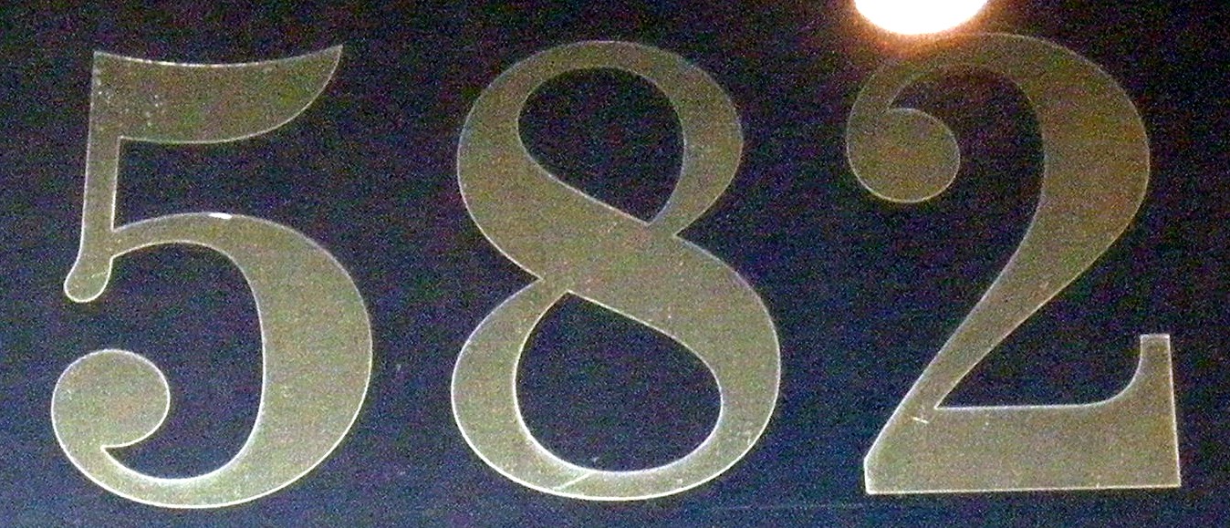 NumberADay: 582
