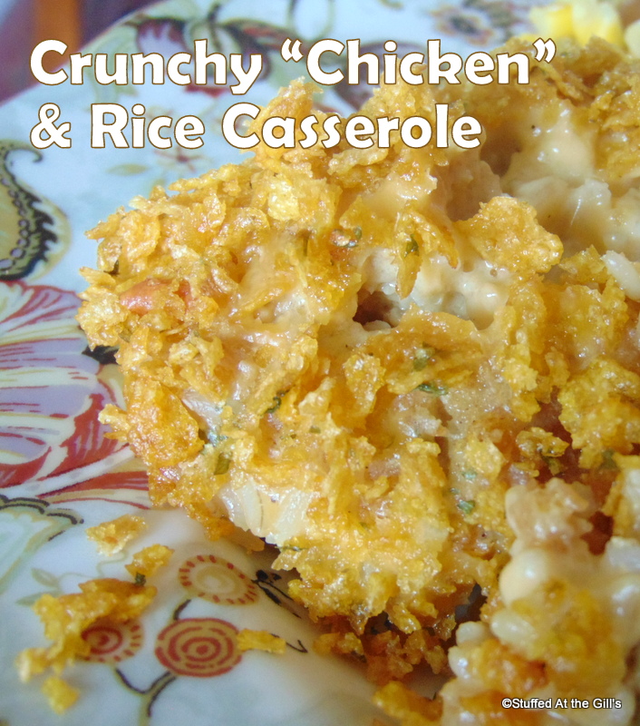 Crunchy "Chicken" & Rice Casserole