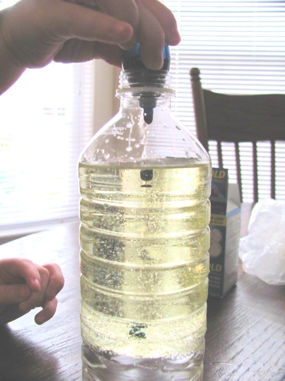 2 Moms and a Blog Easy DIY Lava Lamp