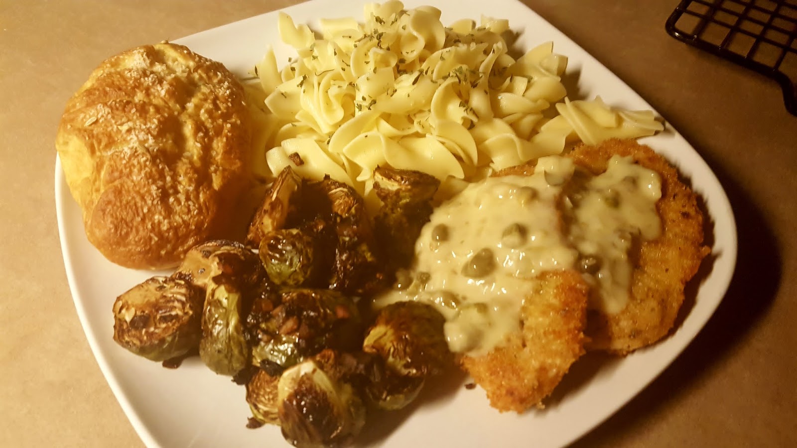 tina's beans recipe pork schnitzel with lemon caper cream sauce