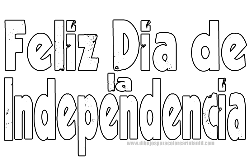 Dia de la independencia dibujo - Imagui