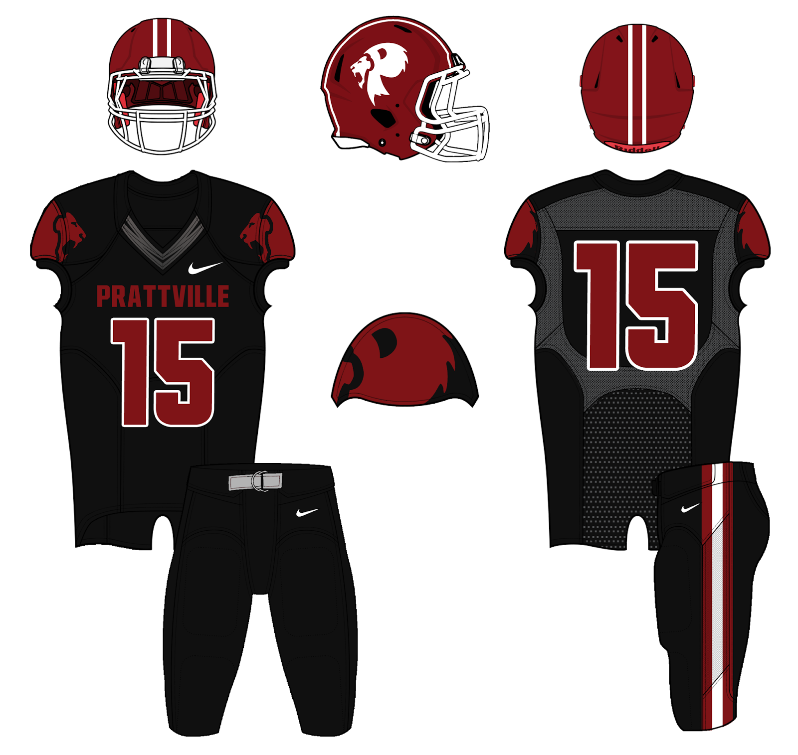 Mississippi High School Football Helmets Prattville, AL