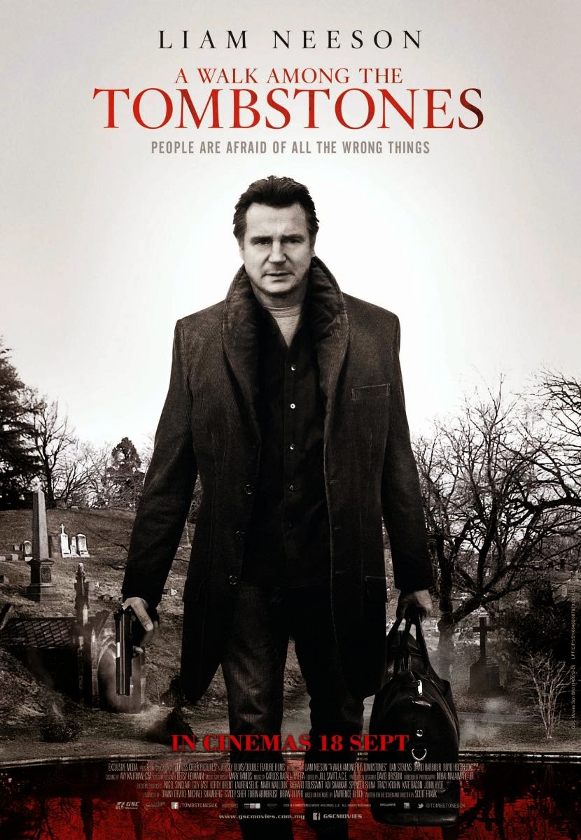 Cine y ¡acción! Caminando entre las tumbas 'Liam Neeson es el
