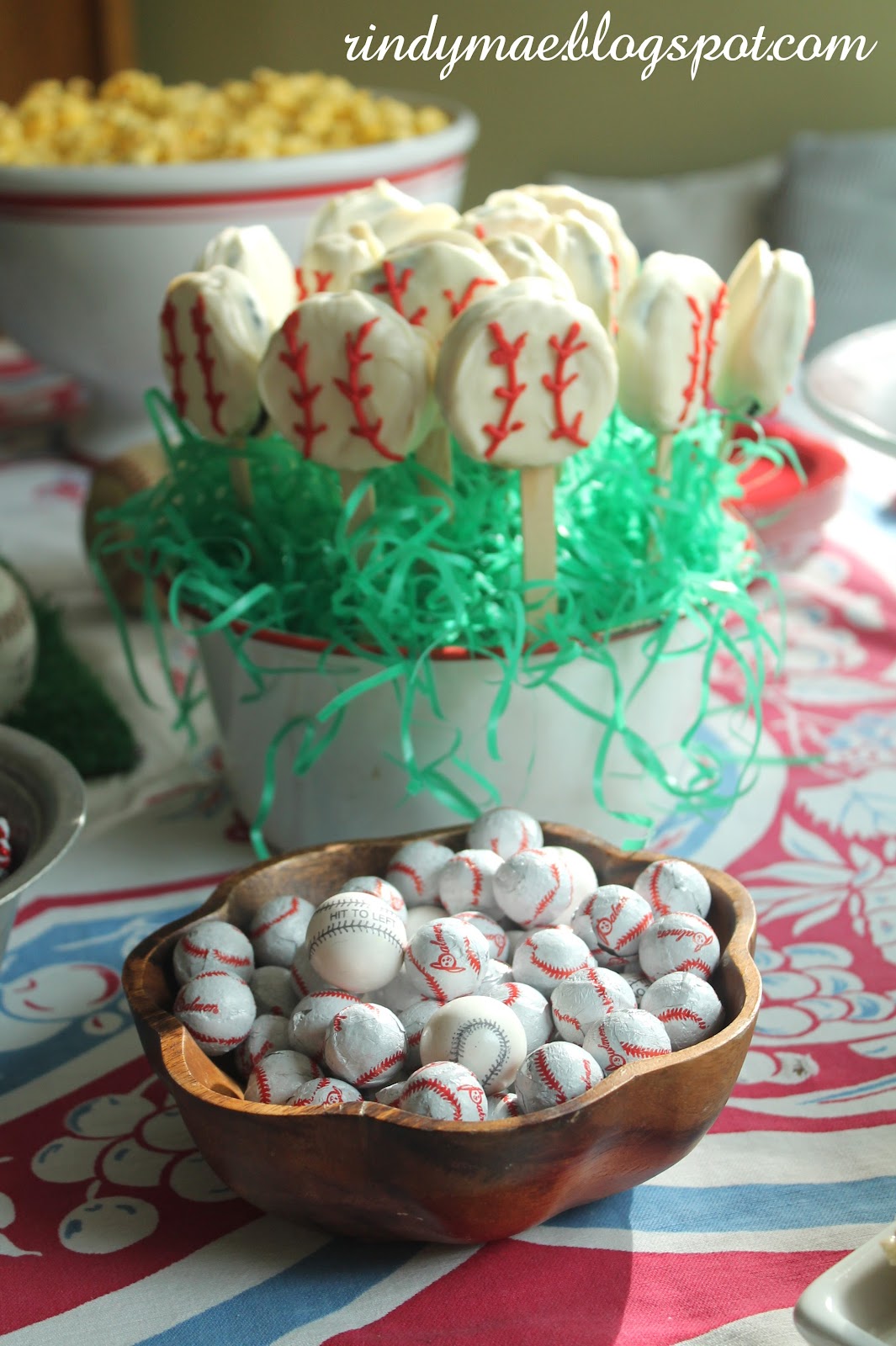 Rindy Mae: Baseball Birthday Party
