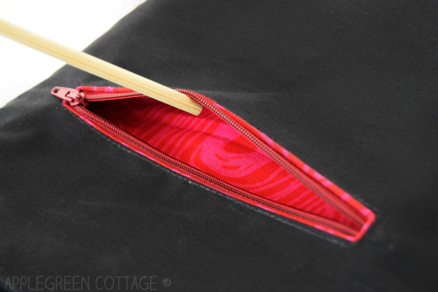 How To Sew A Welt Zipper Pocket On Any Bag AppleGreen Cottage