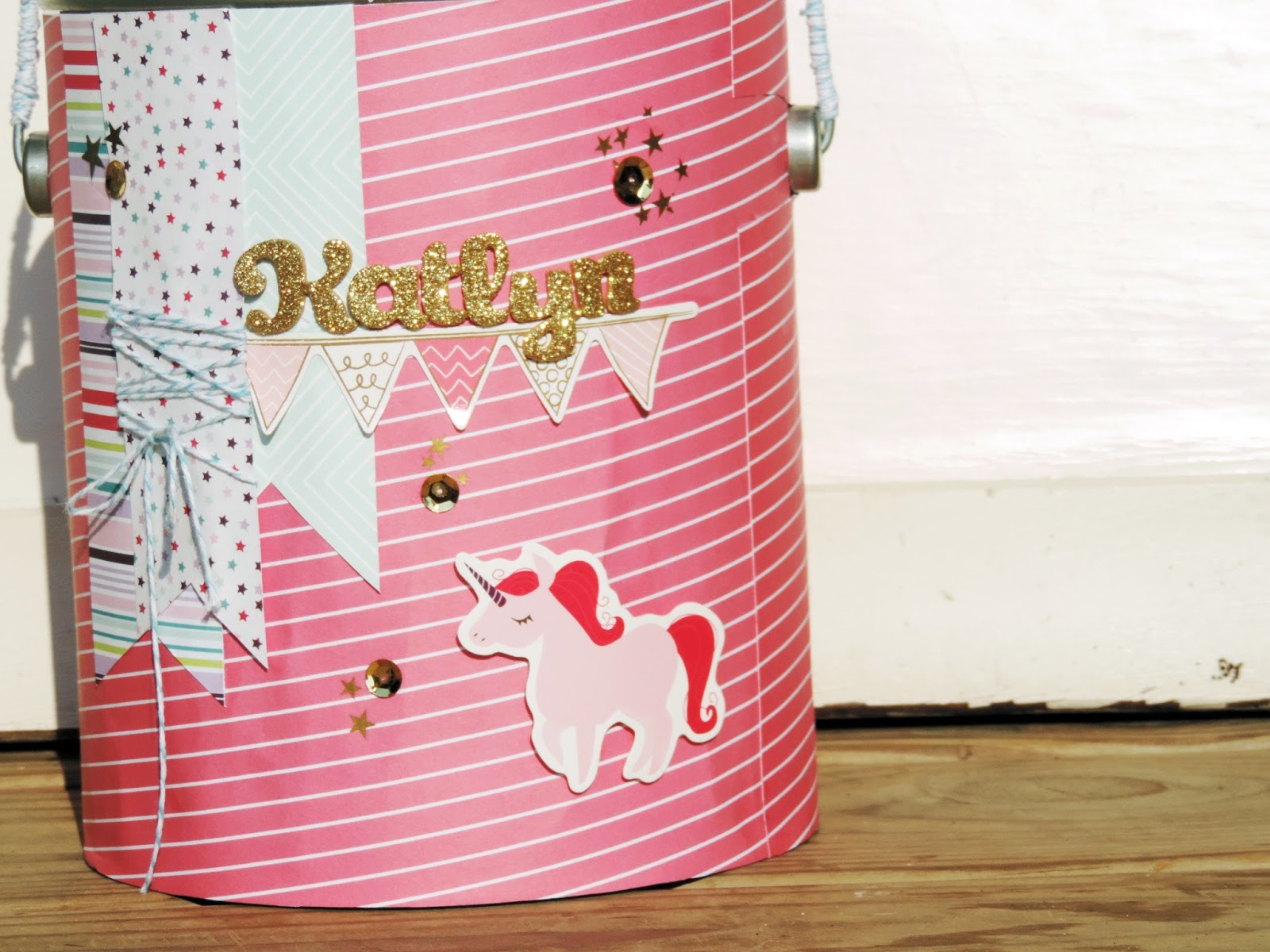 Random Sweetness Repurposed Paint Can