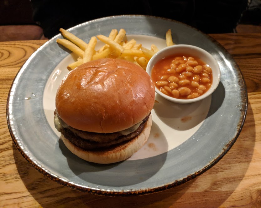 A lovely pub lunch & a trip to Corbridge Roman Town with kids  - The Black Bull Kids Burger